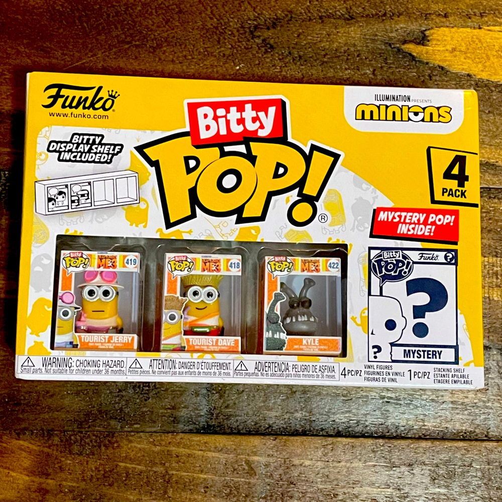Funko Bitty Pop Minions NWT